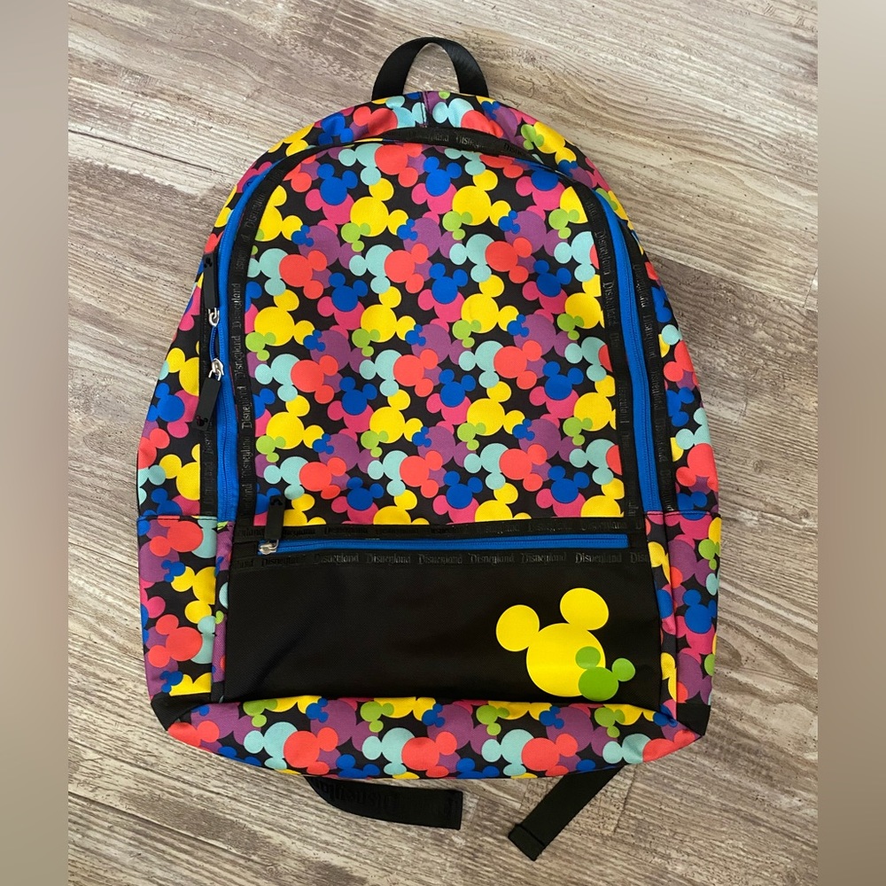 Like New Disneyland Multicolored Backpack